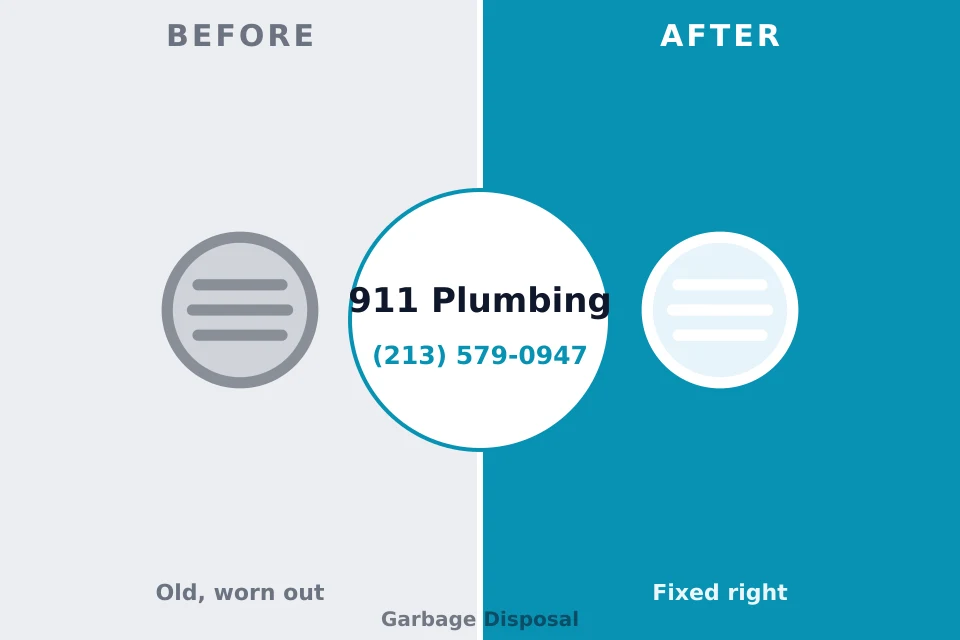 Before and after: plumbing repair Michigan Center, MI